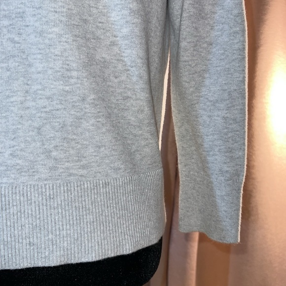 Lands End Size XS Gray Cardigan - Picture 8 of 13